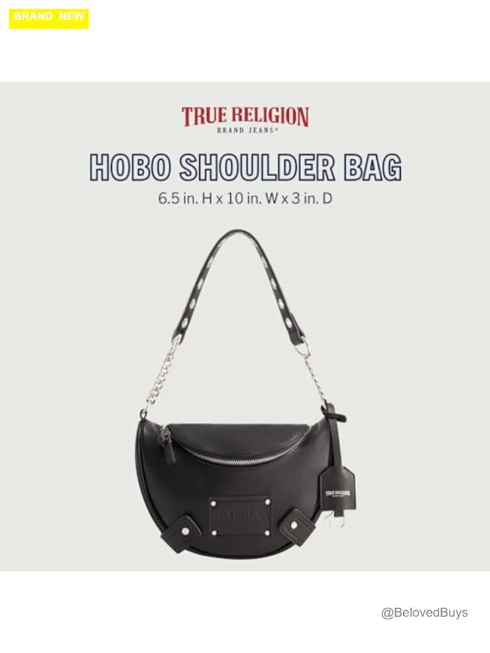 Faux Suede Hobo Handbag with Chain Handle Shoulder Bag